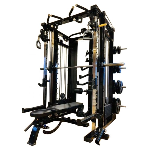 Gym Equipment Supplier - Professional Multi Smith Lat Pulldown