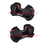Adjustable Dumbbell Manufacturer - Home Gym 40kg Exercise Weight