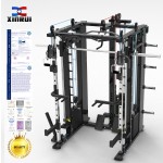 Power Rack Factory - Professional All in 1 Combo Smith Machine
