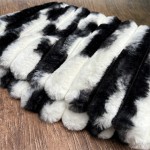 Throw Pillow Manufacturer - Fashion Black White Hair European