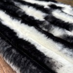 Throw Pillow Manufacturer - Fashion Black White Hair European