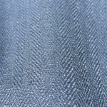 Linen Fabric Factory - Wholesale Grey Blue Curtain Roll