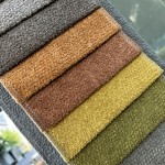 Chenille Fabric Factory - New Design Olive Green Upholstery