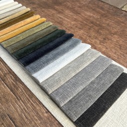 Sofa Fabric Factory - Free Sample 100% Polyester Customized