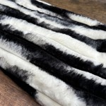 Throw Pillow Manufacturer - Fashion Black White Hair European