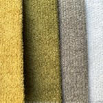 Chenille Fabric Factory - New Design Olive Green Upholstery