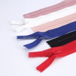 Invisible Zipper Supplier - Multi-color Tear Drop Slider