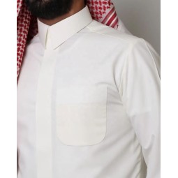 Arabian Robe Fabric Manufacturer - White Dye-Processed Material