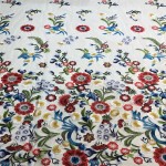 Embroidered Lace Fabric Supplier - Polyester 3D Flower Bridal Lace