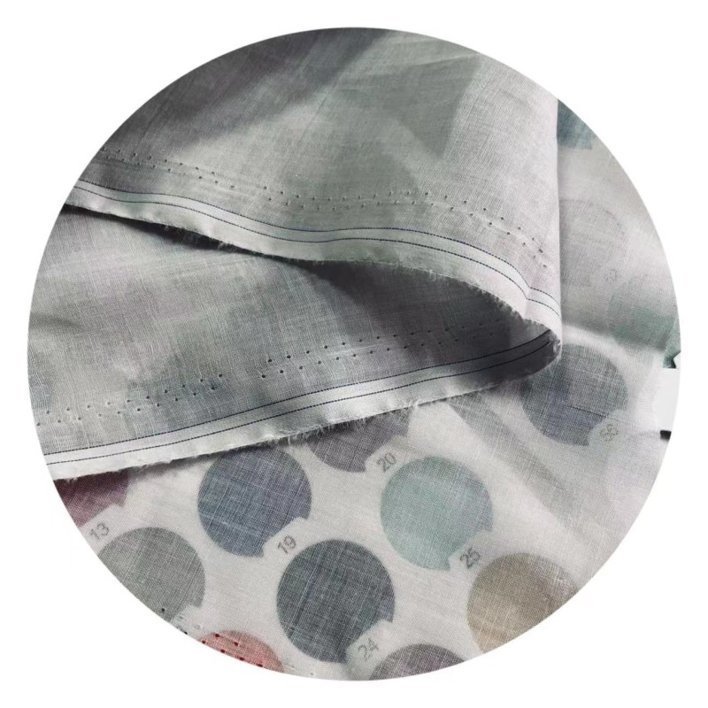 Linen Fabric Factory - Ready to Ship Pure Flax Woven Material