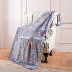 Flannel Blanket Factory - Luminous Glow Night Children's Blanket