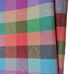 Cotton Poplin Factory - Eco-Friendly Yarn Dyed Check Fabric
