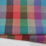 Printed Fabric Supplier - 100% Cotton Plaid for Girls Dresses