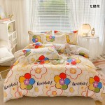 Duvet Set Factory - 100% Polyester Peach Bedding 4 Piece Set