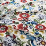 Embroidered Lace Fabric Supplier - Polyester 3D Flower Bridal Lace
