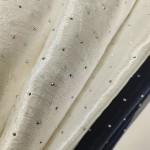 Crepe Fabric Supplier - Woven Polyester Satin Diamond Print