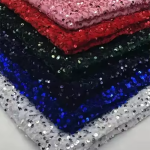 Velvet Fabric Supplier - 180gsm Stretch Sequin Embroidery