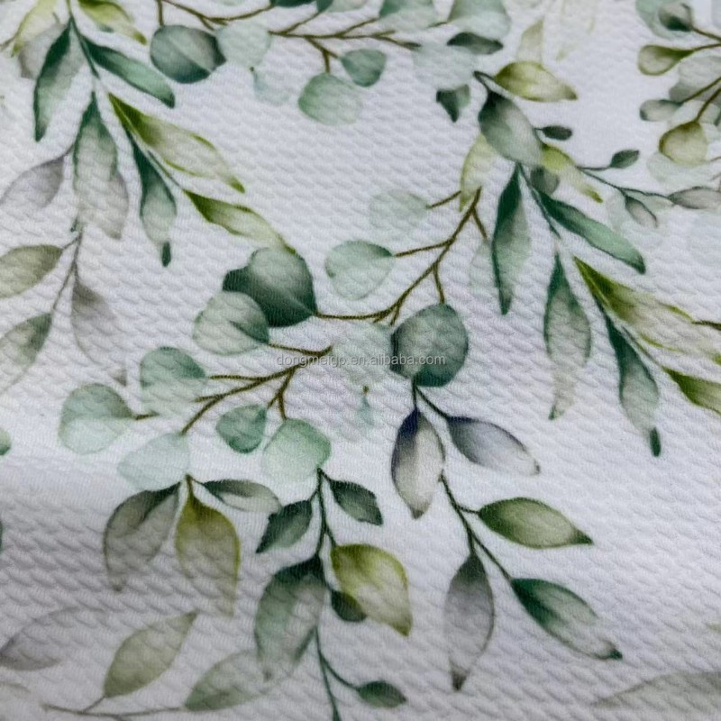 Knitted Fabric Manufacturer - Polyester Spandex Bubble Crepe