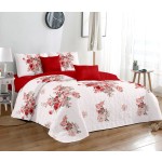 Bedspread Set Supplier - Solid Printed Hotel Home Quilt Coverlet