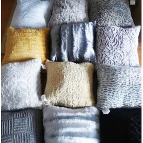 Pillow Cover Factory - Stock Mixed Color Plush Velvet Cover