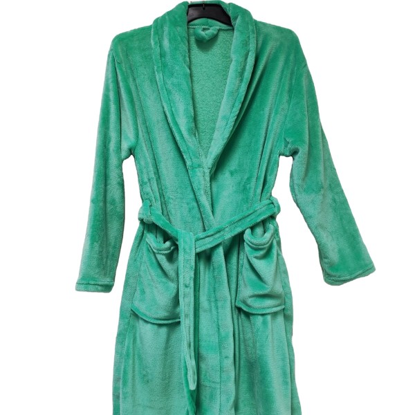 Flannel Robes Supplier - Wholesale Long Women Solid Color