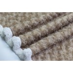 Faux Fur Blanket Manufacturer - Fuzzy Solid Color Lightweight