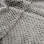 Flannel Blanket Manufacturer - 240 Gsm Camping Cozy Brown