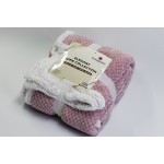 Sherpa Blanket Manufacturer - Thick Fluffy Stripe Flannel
