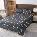 Bed Sheet Set Supplier - Cheap Microfiber Printed Flat Sheet