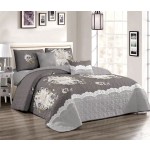 Hotel Bedding Set Factory - Luxury White Polyester Stripe