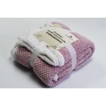 Sherpa Blanket Manufacturer - Thick Fluffy Stripe Flannel