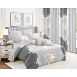 Curtain Bedding Set Supplier - Factory 10 Pieces Plant Printed