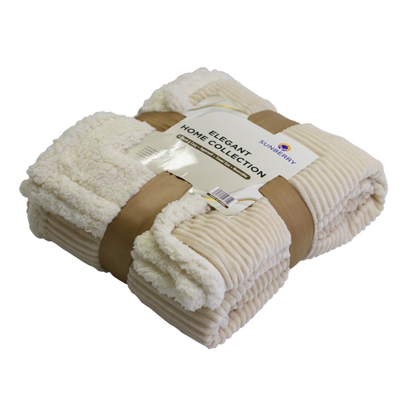 Faux Fur Blanket Supplier - Soft Plush Gray Fluffy