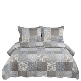 Quilted Bedspread Supplier - Ultrasonic Plain Cotton Filling