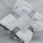 Sherpa Blanket Manufacturer - Embossed Flannel Cozy Purple