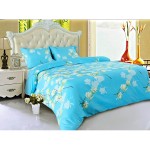 Bed Sheets Factory - Luxury Flowers Design Printed Set