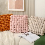 Throw Pillow Factory - Luxury Square Woven Velvet Cushion