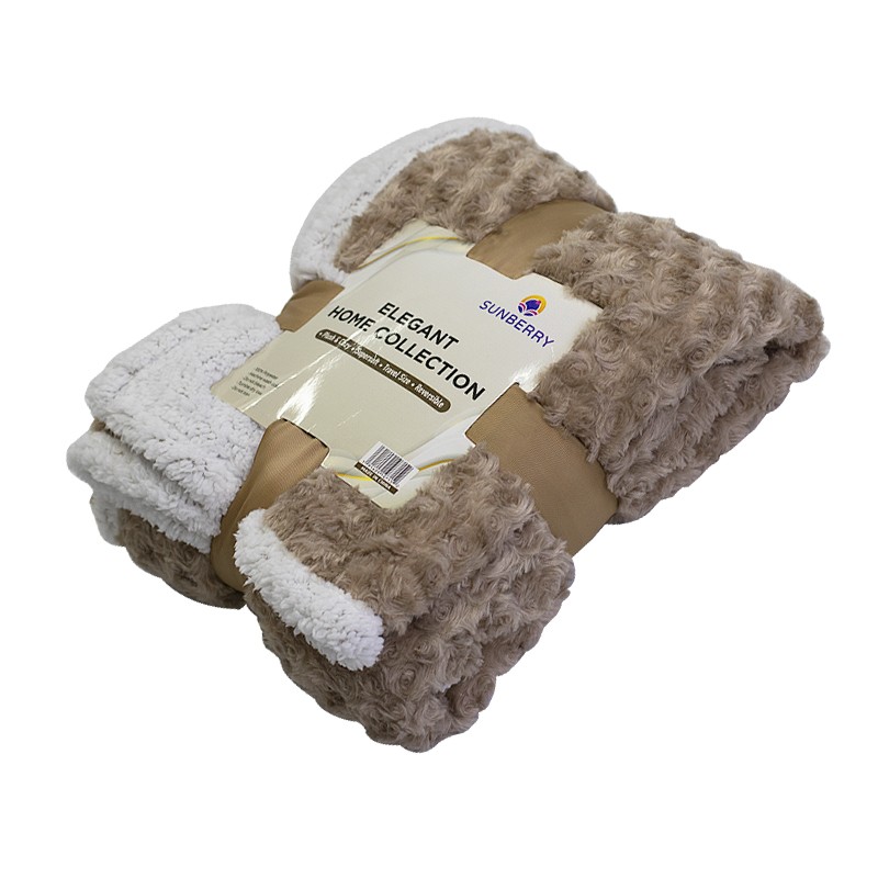 Faux Fur Blanket Manufacturer - Fuzzy Solid Color Lightweight