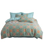 Floral Quilt Set Supplier - Queen 3 Pieces Microfiber Lightweight
