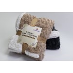 Faux Fur Blanket Manufacturer - Fuzzy Solid Color Lightweight