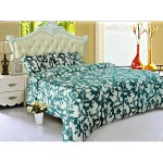 Bed Sheets Factory - Luxury Flowers Design Printed Set