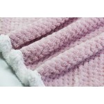 Sherpa Blanket Manufacturer - Thick Fluffy Stripe Flannel