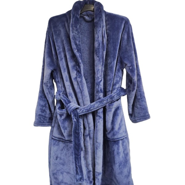Hooded Bathrobe Factory - 100 Polyester Thick Luxury Winter