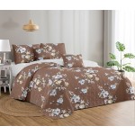 Bedspread Set Supplier - Solid Printed Hotel Home Quilt Coverlet
