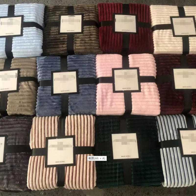 Throw Blanket Supplier - Wholesale Solid Soft Warm Fuzzy