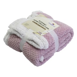 Sherpa Blanket Manufacturer - Thick Fluffy Stripe Flannel