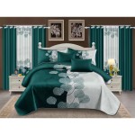 Curtain Bedding Set Factory - Custom Printed Quilt Curtain Set