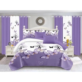 Curtain Bedding Set Supplier - Customized Luxury 12 Piece