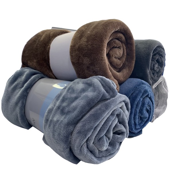 Fleece Blanket Factory - Wholesale Soft Travel Mixed Color