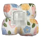 Sherpa Blanket Manufacturer - Stripes Embossed Stock Fabric